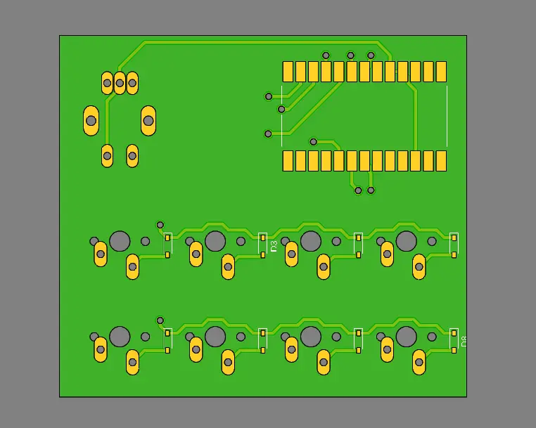 bottom side of the pcb