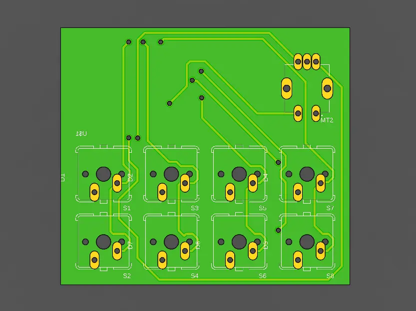 front side of the pcb